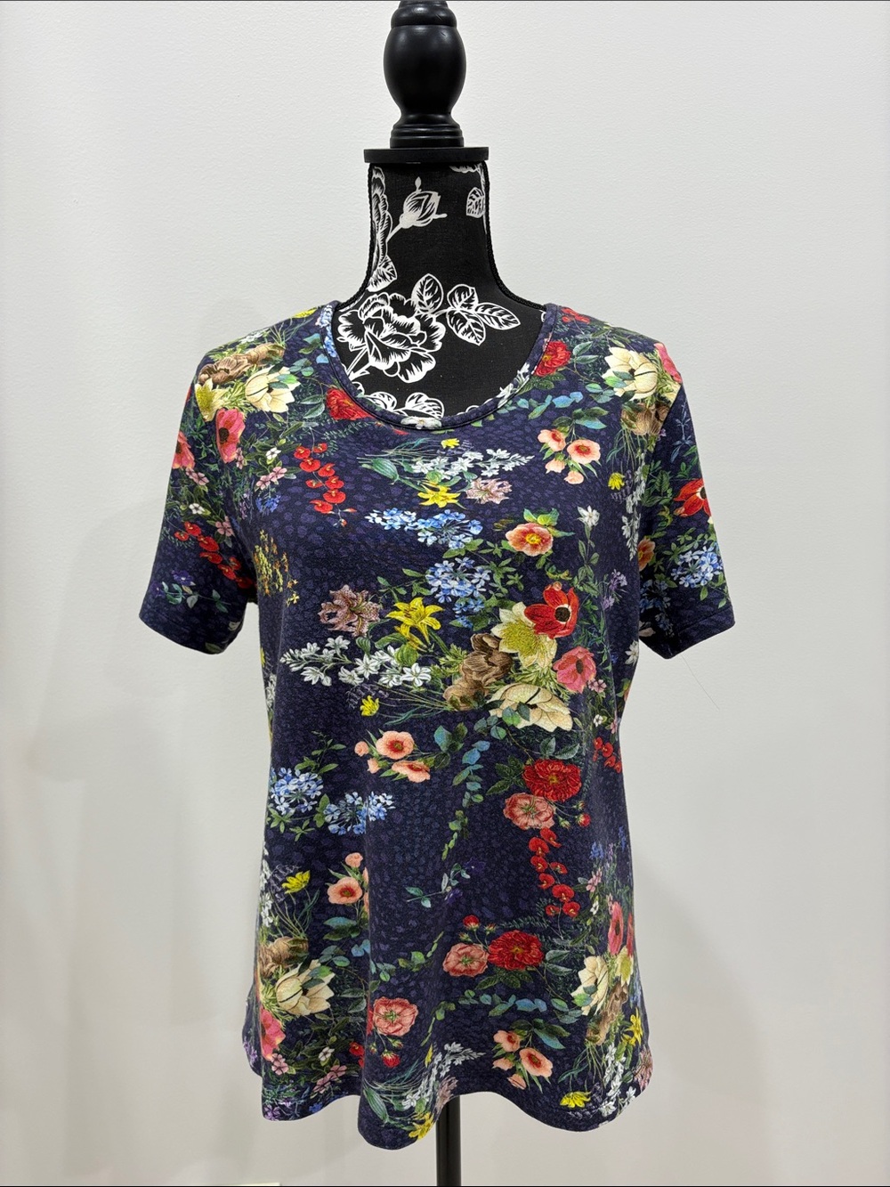 Johnny Was Calme floral top size medium
